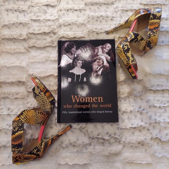 Michael Antonio snakeskin print platform heels sandals SZ 7.5 generous fit - Picture 11 of 13